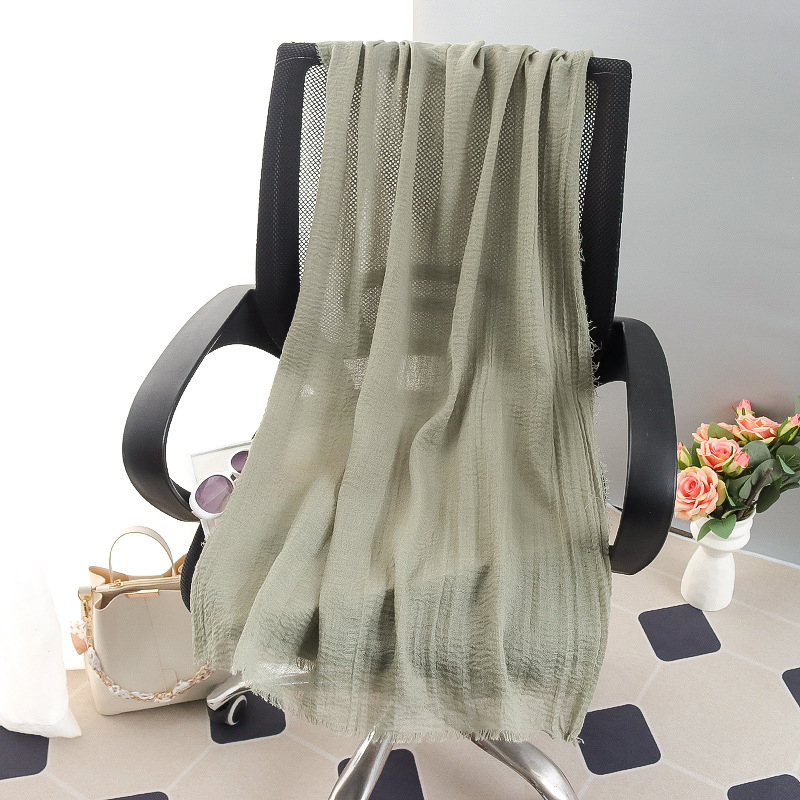 G245 Hijab Voile Lembut Dan Bernafas