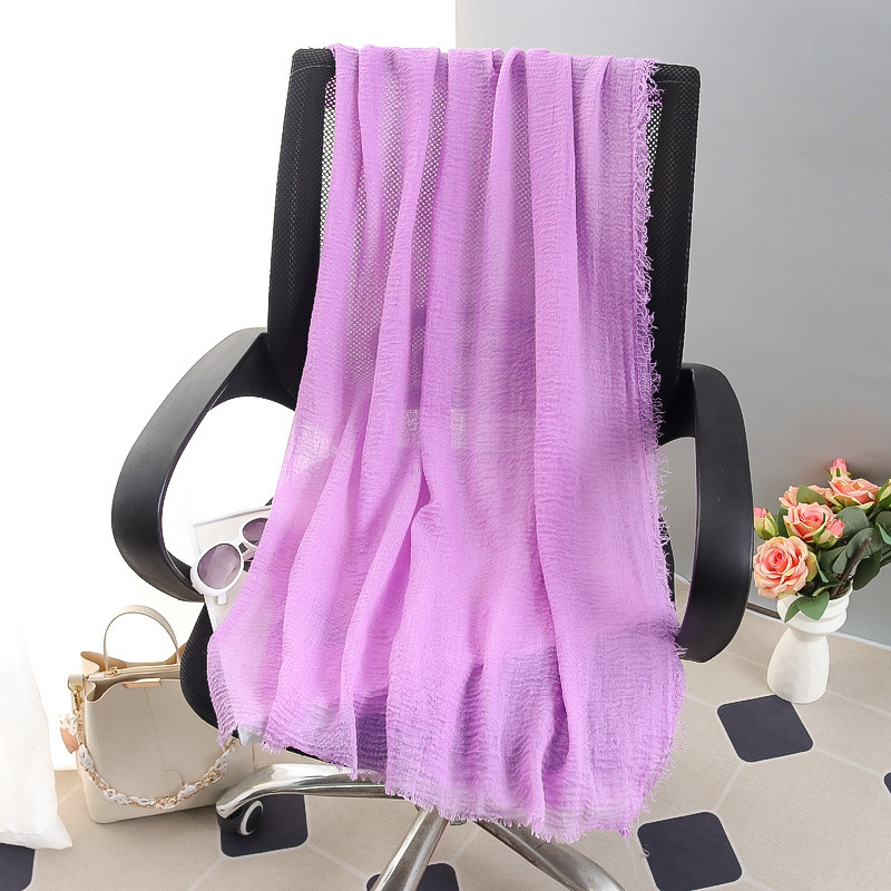 G245 Hijab Voile Lembut Dan Bernafas