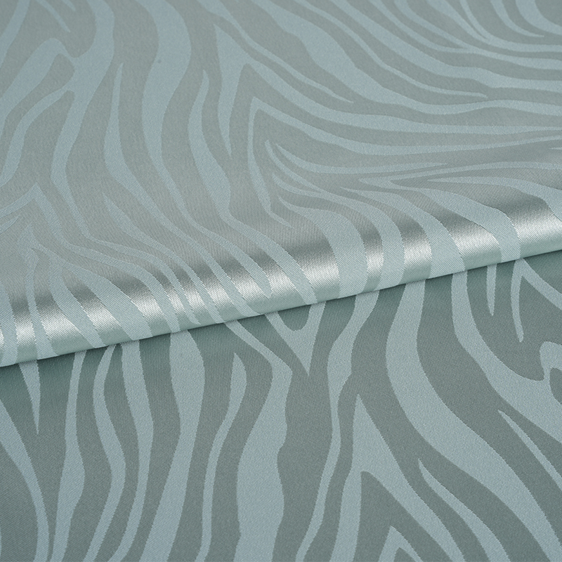 75D*150D+40D Regangan Satin Zebra Jacquard