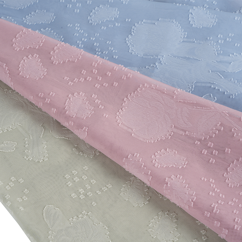 Kain Uragiri Bunga Potongan Bunga Mawar 75d Rendah Anjal Sutera Berkepala Ganda