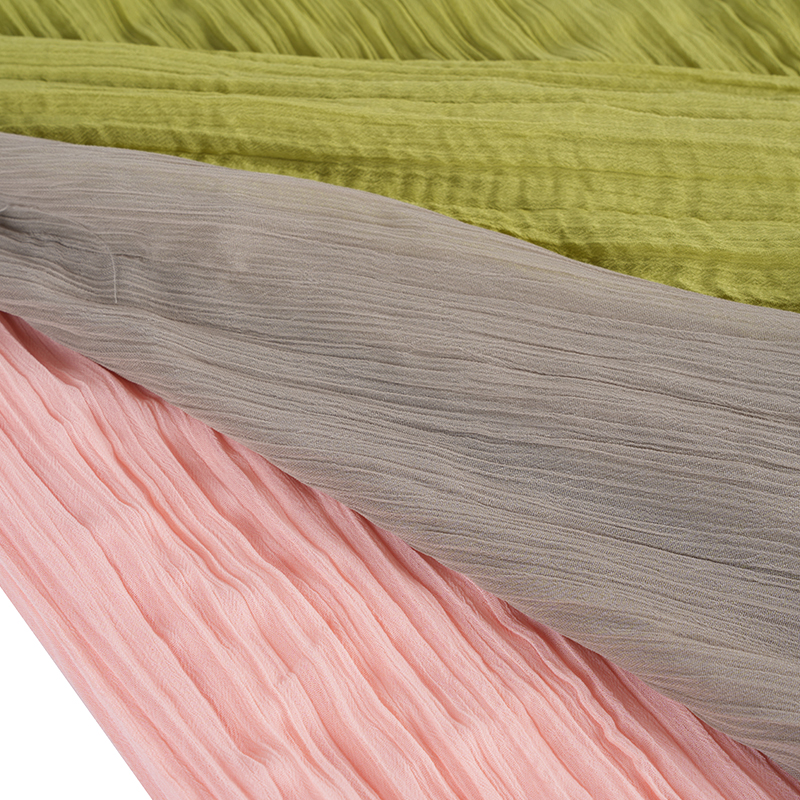 Kain Pleated Chiffon Crepe 75d