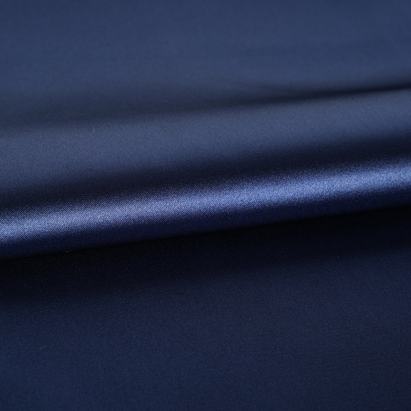 50D*50D Kain Pencelupan Satin Regangan Berkilat Berpintal