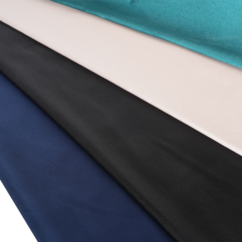 50D*50D Kain Pencelupan Satin Regangan Berkilat Berpintal