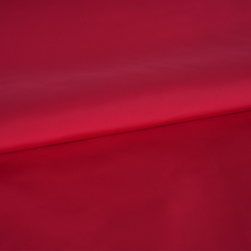 75D FDY Memori Tiruan Plain Twist Penuh Dengan Salutan PU dan Fabrik Kalis Air