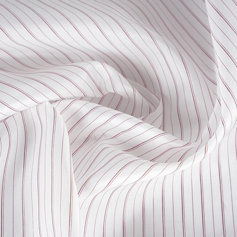 100% Kain Lapik Lengan Berjalur Regangan Poliester