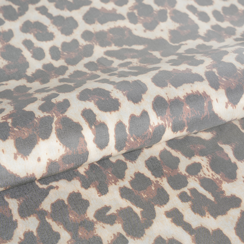 Kain Cetakan Leopard Plain PV