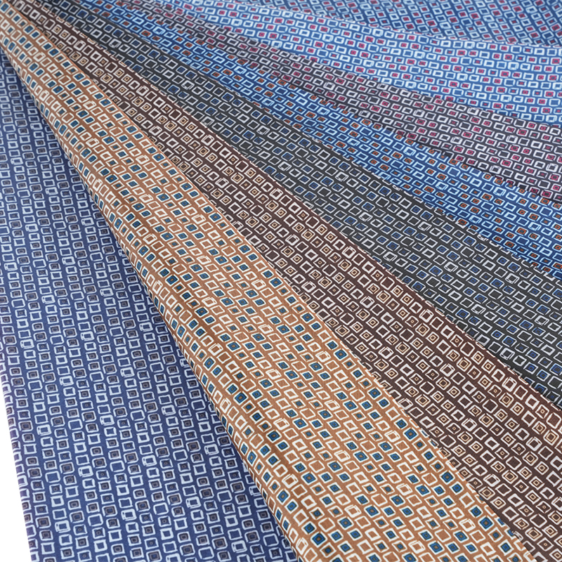 190T Poliester Taffeta Fabrik Percetakan Segiempat Kecil