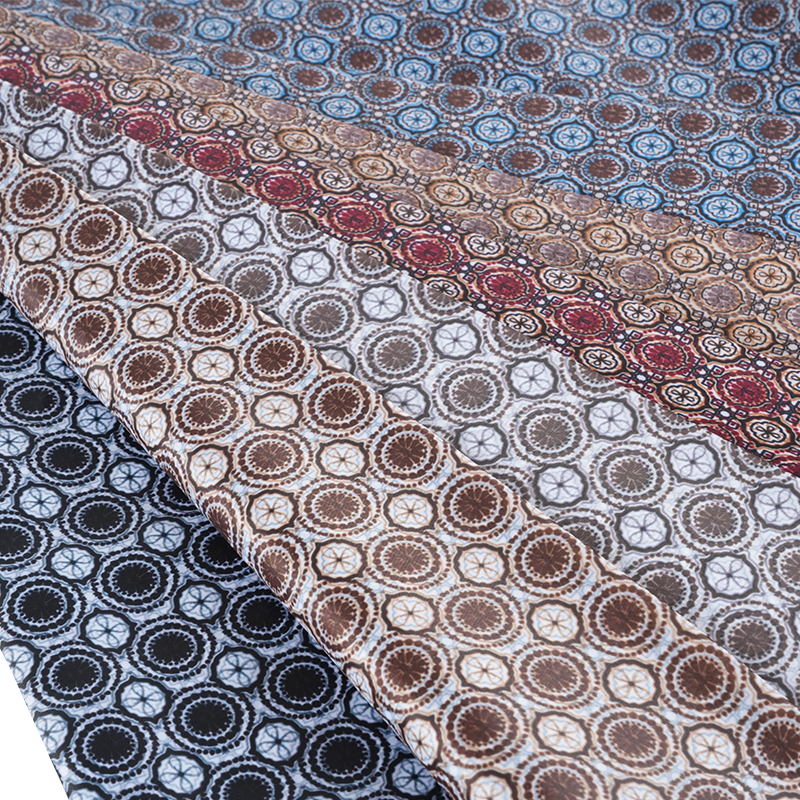 Fabrik Cetakan Renda Gelung Taffeta Poliester 210T