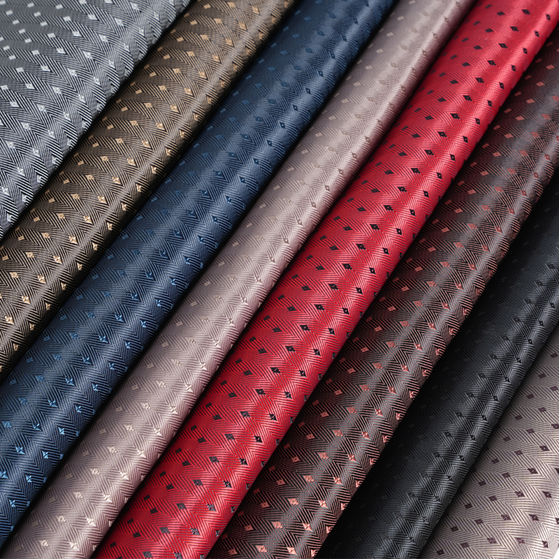 Kain Grid Berlian Kecil Bawah PV Herringbone Twill