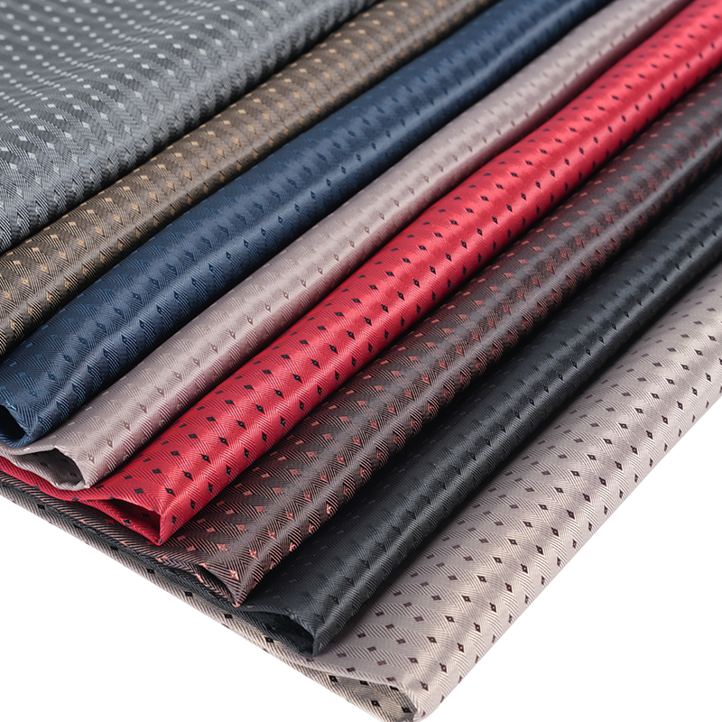 Kain Grid Berlian Kecil Bawah PV Herringbone Twill